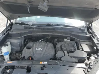 2016 Hyundai Santa Fe z VIN 5XYZTDLB5GG323838, wystawiony jako Copart lot #53261345 z przebiegiem 85 952 mil mil oraz Szkoda całkowita • Salvage title. Historia ofert i sprzedaży dostępna na DreamBid. Obrazek 12.
