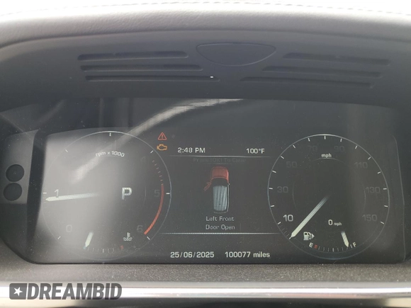 2016 Land Rover Range Rover HSE with VIN SALGS2KF0GA267464, listed as a Copart auction lot 61818165 with 100,077 mi miles and Clean title. Bid and sale history available at DreamBid. Image 9.