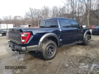 2022 Ford F-150 Raptor with VIN 1FTFW1RG0NFB46241, listed as a Copart auction lot 76933043 with Not Provided miles and Salvage Title. Bid and sale history available at carsss.com. Image 3.