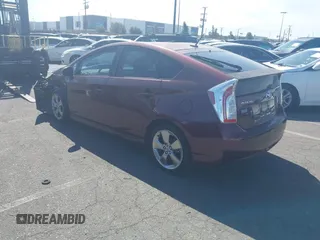 2013 Toyota Prius One with VIN JTDKN3DU9D5625482, listed as a IAAI auction lot 41097664 with 208,416 mi miles. Bid and sale history available at carsss.com. Image 3.
