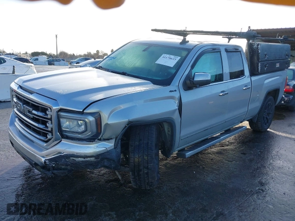 2017 GMC Sierra 1500 SLT z VIN 1GTV2NEC6HZ102412, wystawiony jako IAAI lot #41170633 z przebiegiem 163 321 mil mil oraz . Historia ofert i sprzedaży dostępna na DreamBid. Obrazek 17.