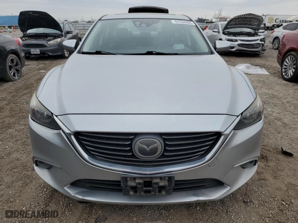 2016 Mazda Mazda6 i Grand Touring with VIN JM1GJ1W50G1434766, listed as a Copart auction lot 44764485 with 75,089 mi miles and Salvage Title. Bid and sale history available at carsss.com. Image 5.