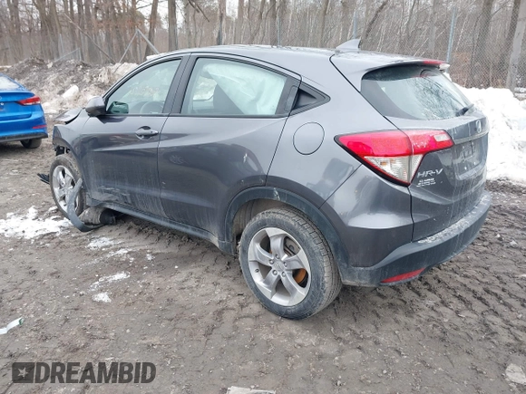 2022 Honda HR-V LX with VIN 3CZRU6H33NM753761, listed as a IAAI auction lot 41707067 with 43,624 mi miles. Bid and sale history available at carsss.com. Image 3.