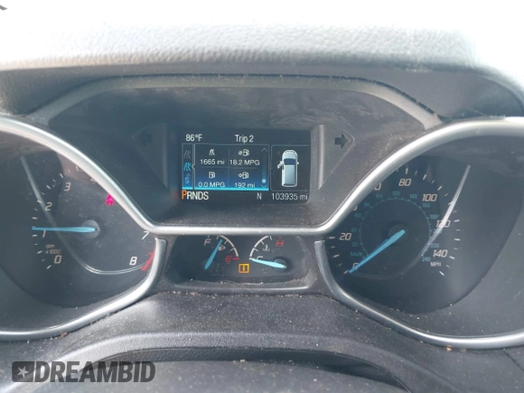 2018 Ford Transit Connect XLT с VIN NM0GE9F75J1353349, выставлен на аукционе IAAI как лот 42002742 с пробегом 103 935 миль миль и . История ставок и продаж доступна на DreamBid. Изображение 15.