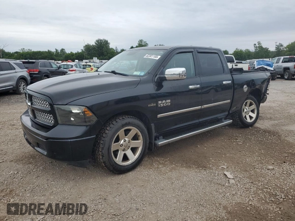 2013 Ram 1500 Tradesman with VIN 1C6RR7ST8DS721214, listed as a Copart auction lot 62301185 with 113,382 mi miles and Salvage title. Bid and sale history available at DreamBid. Image 1.