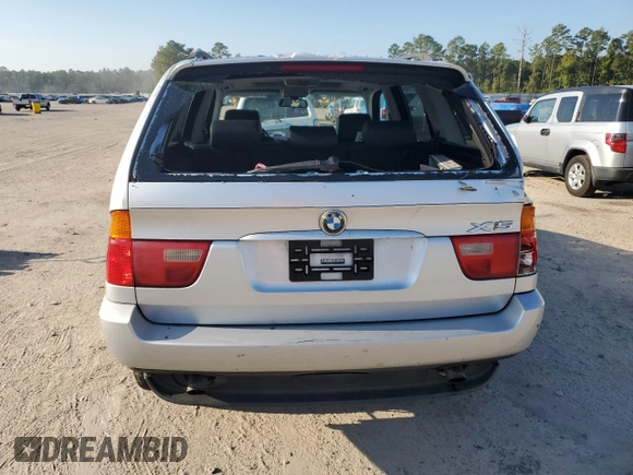 2003 BMW X5 3.0i with VIN 5UXFA53533LV88554, listed as a Copart auction lot 74318594 with 171,697 mi miles and Salvage Title. Bid and sale history available at carsss.com. Image 6.