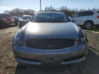 2005 Infiniti G35 Coupe with VIN JNKCV54E95M407119, listed as a Copart auction lot 69438314 with 156,257 mi miles and Salvage Title. Bid and sale history available at carsss.com. Image 5.