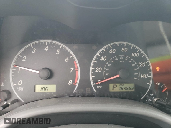 2009 Toyota Corolla with VIN JTDBL40E899067540, listed as a Copart auction lot 51688355 with 164,652 mi miles and Clean Title. Bid and sale history available at carsss.com. Image 9.