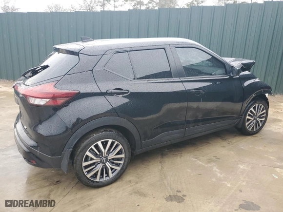 2023 Nissan Kicks SV with VIN 3N1CP5CV1PL556590, listed as a Copart auction lot 45644675 with 27,146 mi miles and Clean Title. Bid and sale history available at carsss.com. Image 3.