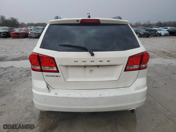 2013 Dodge Journey American Value Pkg with VIN 3C4PDCAB5DT684945, listed as a Copart auction lot 50643495 with 237,297 mi miles and Salvage Title. Bid and sale history available at carsss.com. Image 6.
