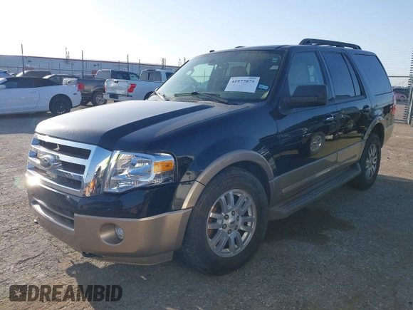 2014 Ford Expedition King Ranch z VIN 1FMJU1J58EEF21353, wystawiony jako IAAI lot #41977079 z przebiegiem 141 225 mil mil oraz . Historia ofert i sprzedaży dostępna na DreamBid. Obrazek 2.