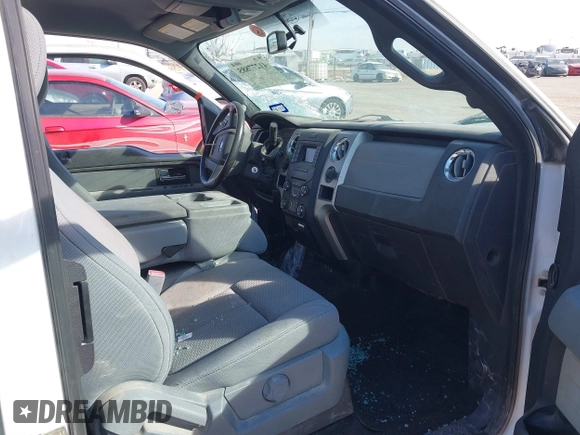 2014 Ford F-150 XL with VIN 1FTFX1EF3EKE72732, listed as a IAAI auction lot 41277885 with 153,712 mi miles. Bid and sale history available at carsss.com. Image 5.
