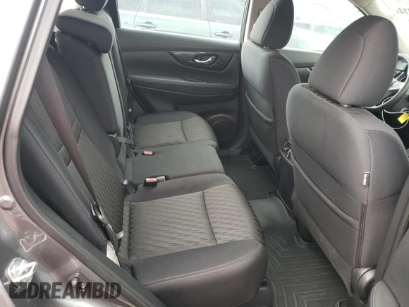 2017 Nissan Rogue SV with VIN 5N1AT2MT4HC835973, listed as a Copart auction lot 63814414 with 74,629 mi miles and Salvage Title. Bid and sale history available at carsss.com. Image 11.