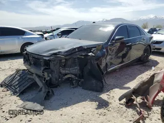 2016 Cadillac CT6 Premium Luxury AWD with VIN 1G6KF5RS7GU160830, listed as a Copart auction lot 52652985 with 81,078 mi miles and Salvage title. Bid and sale history available at DreamBid. Image 1.