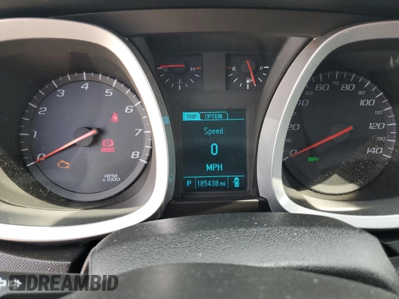 2017 Chevrolet Equinox LT with VIN 2GNALCEK6H1612637, listed as a Copart auction lot 55335965 with 185,483 mi miles and Clean Title. Bid and sale history available at carsss.com. Image 9.