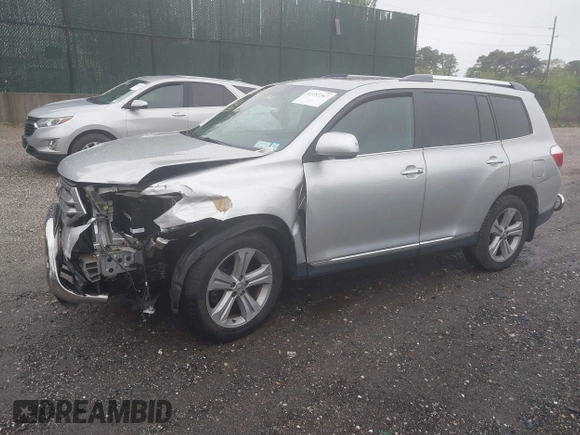 2012 Toyota Highlander Limited with VIN 5TDDK3EH1CS157629, listed as a IAAI auction lot 42157367 with 50,902 mi miles and . Bid and sale history available at DreamBid. Image 18.