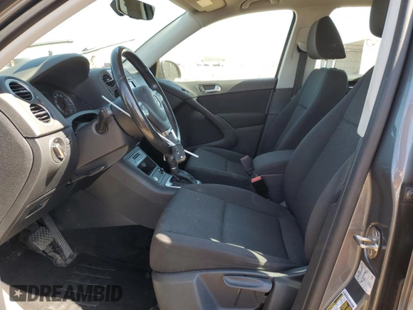 2017 Volkswagen Tiguan S with VIN WVGBV7AX6HK046412, listed as a Copart auction lot 57404245 with 75,881 mi miles and Salvage title. Bid and sale history available at DreamBid. Image 7.