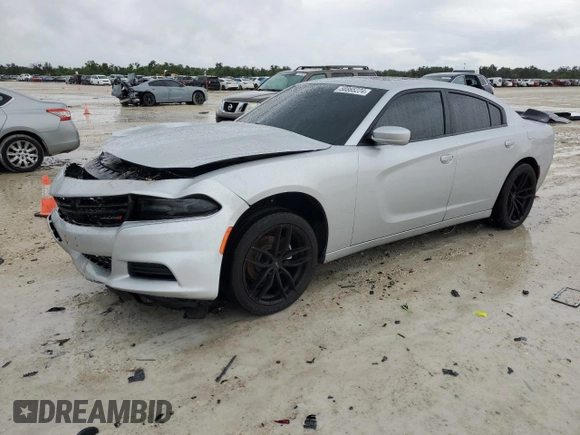 2019 Dodge Charger SXT with VIN 2C3CDXBG7KH702629, listed as a Copart auction lot 58865224 with 109,629 mi miles and Salvage Title. Bid and sale history available at carsss.com. Image 1.