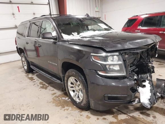 2018 Chevrolet Suburban LT z VIN 1GNSKHKC7JR173463, wystawiony jako IAAI lot #41640353 z przebiegiem Nie podano mil oraz . Historia ofert i sprzedaży dostępna na DreamBid. Obrazek 1.