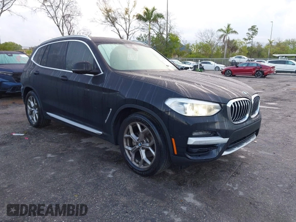 2020 BMW X3 sDrive30i with VIN 5UXTY3C06L9C17279, listed as a IAAI auction lot 41524271 with 38,401 mi miles and . Bid and sale history available at DreamBid. Image 1.