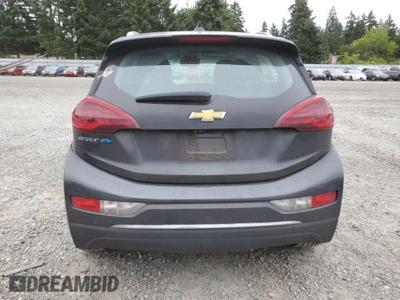 2017 Chevrolet Bolt EV Premier with VIN 1G1FX6S01H4171729, listed as a Copart auction lot 64056645 with 152,438 mi miles and Salvage title. Bid and sale history available at DreamBid. Image 6.