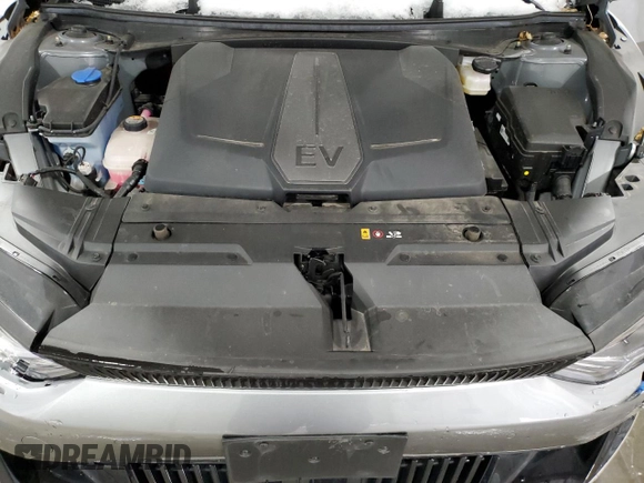 2023 Kia EV6 Wind with VIN KNDC34LA7P5128121, listed as a Copart auction lot 44580365 with 25,750 mi miles and Clean Title. Bid and sale history available at carsss.com. Image 12.