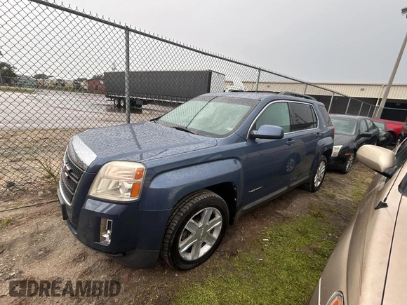 2011 GMC Terrain SLT-1 with VIN 2CTFLVE50B6351976, listed as a Copart auction lot 63705795 with 185,348 mi miles and Clean title. Bid and sale history available at DreamBid. Image 2.