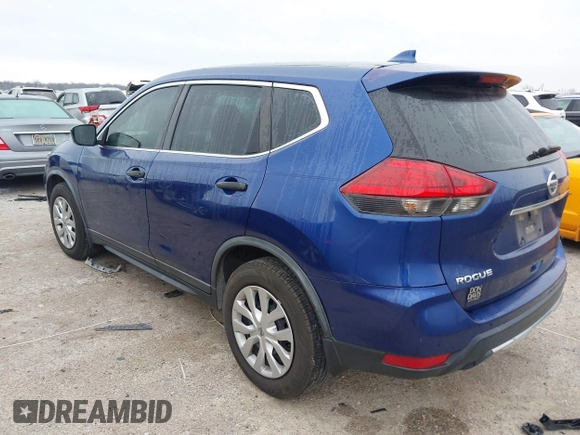 2017 Nissan Rogue S with VIN KNMAT2MT3HP594985, listed as a IAAI auction lot 41467417 with 181,372 mi miles and . Bid and sale history available at DreamBid. Image 3.