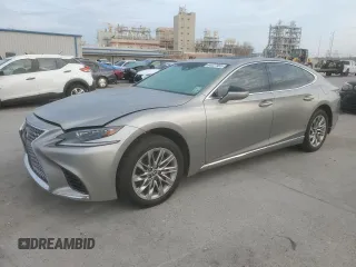 2018 Lexus LS with VIN JTHB51FF3J5003831, listed as a Copart auction lot 44027965 with 74,113 mi miles and Salvage Title. Bid and sale history available at carsss.com. Image 1.