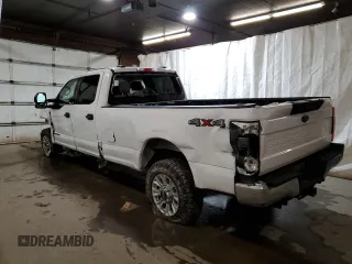 2021 Ford Super Duty F-250 SRW XL with VIN 1FT7W2BT8MED42689, listed as a Copart auction lot 50900035 with 150,012 mi miles and Salvage Title. Bid and sale history available at carsss.com. Image 2.