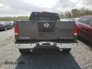 2010 Nissan Titan LE with VIN 1N6BA0EC1AN325055, listed as a Copart auction lot 51471785 with 137,110 mi miles and Salvage Title. Bid and sale history available at carsss.com. Image 6.