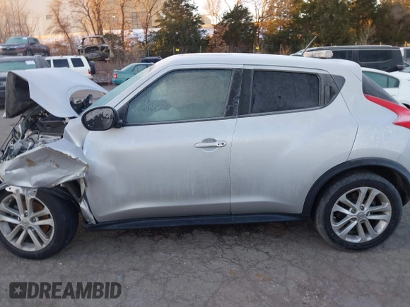 2013 Nissan Juke S with VIN JN8AF5MRXDT219663, listed as a IAAI auction lot 41229580 with 1 mi miles. Bid and sale history available at carsss.com. Image 14.