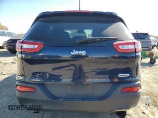 2015 Jeep Cherokee Latitude with VIN 1C4PJMCB9FW709077, listed as a Copart auction lot 76240454 with 104,882 mi miles and Salvage Title. Bid and sale history available at DreamBid. Image 6.