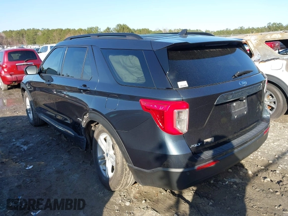 2022 Ford Explorer XLT with VIN 1FMSK7DH8NGB75800, listed as a IAAI auction lot 41581992 with 26,692 mi miles and . Bid and sale history available at DreamBid. Image 3.