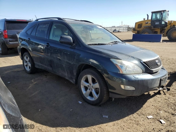 2005 Lexus RX 330 with VIN JTJHA31U950082804, listed as a Copart auction lot 47007625 with 146,774 mi miles and Salvage Title. Bid and sale history available at carsss.com. Image 4.
