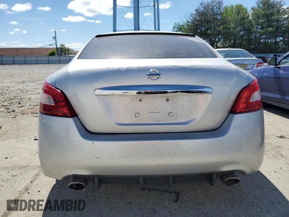 2011 Nissan Maxima SV with VIN 1N4AA5APXBC845939, listed as a Copart auction lot 56726805 with 135,422 mi miles and Clean title. Bid and sale history available at DreamBid. Image 6.