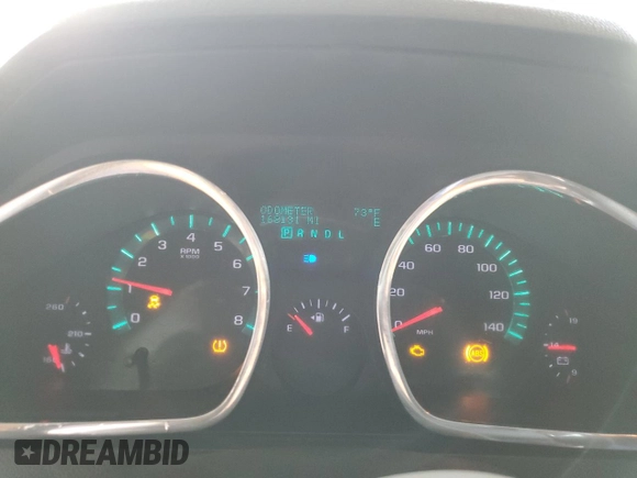 2012 Chevrolet Traverse 1LT with VIN 1GNKRGED1CJ224161, listed as a Copart auction lot 51540415 with 168,131 mi miles and Clean Title. Bid and sale history available at DreamBid. Image 9.