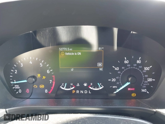 2020 Ford Escape SE with VIN 1FMCU0G6XLUC54979, listed as a IAAI auction lot 42223043 with 52,770 mi miles and . Bid and sale history available at DreamBid. Image 7.