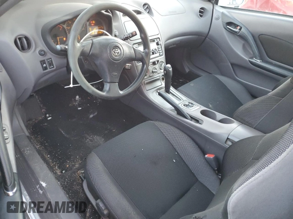 2000 Toyota Celica GT with VIN JTDDR32TXY0020977, listed as a Copart auction lot 86059314 with 249,829 mi miles and Salvage Title. Bid and sale history available at carsss.com. Image 8.