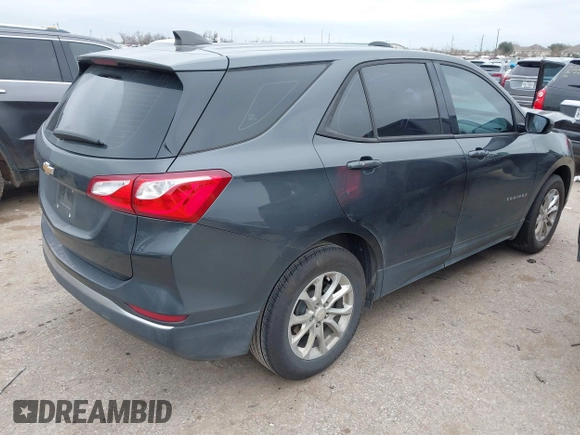 2018 Chevrolet Equinox LS with VIN 2GNAXHEV8J6134953, listed as a IAAI auction lot 41629492 with 69,913 mi miles and . Bid and sale history available at DreamBid. Image 4.