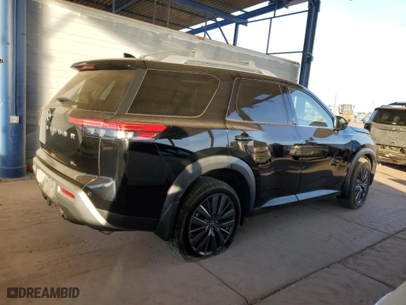 2022 Nissan Pathfinder SL with VIN 5N1DR3CB5NC210598, listed as a Copart auction lot 85279854 with 70,428 mi miles and Salvage Title. Bid and sale history available at carsss.com. Image 3.