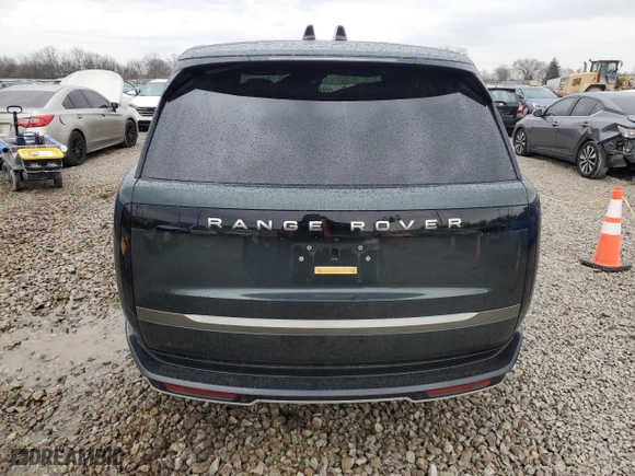 2024 Land Rover Range Rover SE with VIN SALKPBE99RA216985, listed as a Copart auction lot 86048504 with 0 mi miles and Salvage Title. Bid and sale history available at carsss.com. Image 6.
