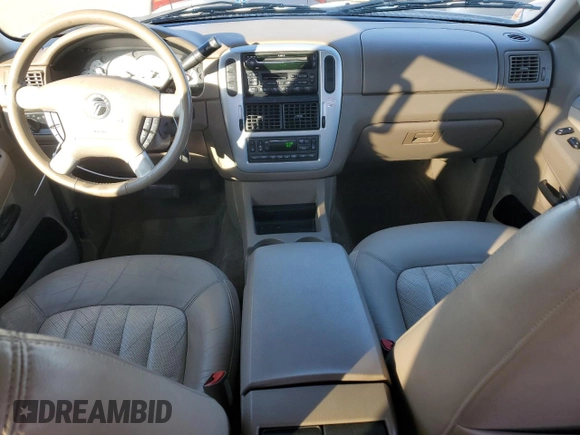 2002 Mercury Mountaineer z VIN 4M2ZU86E92ZJ36990, wystawiony jako Copart lot #88510425 z przebiegiem 163 872 mil mil oraz Szkody całkowita. Historia ofert i sprzedaży dostępna na DreamBid. Obrazek 8.