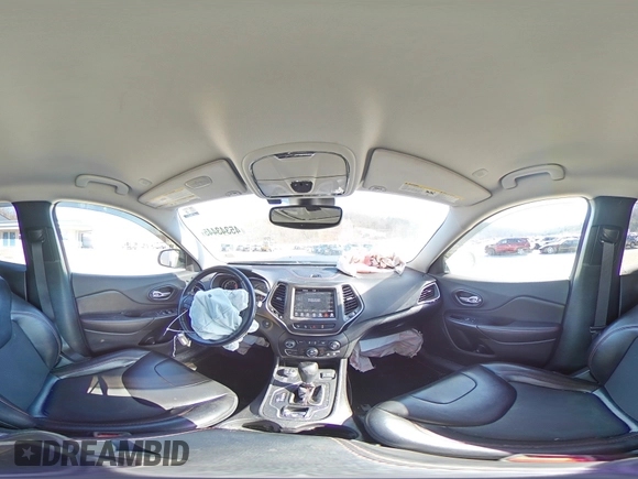 2021 Jeep Cherokee Trailhawk with VIN 1C4PJMBX6MD110109, listed as a Copart auction lot 45343445 with 93,124 mi miles and Salvage title. Bid and sale history available at DreamBid. Image 14.