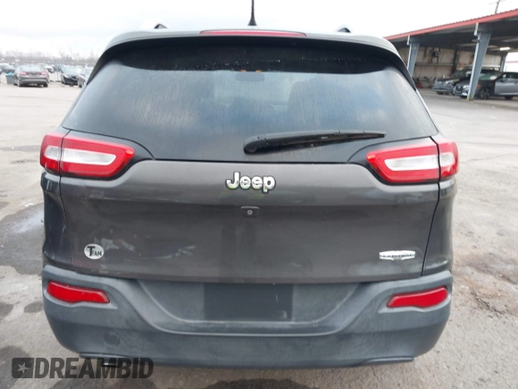2018 Jeep Cherokee Latitude Plus with VIN 1C4PJLLB6JD518537, listed as a IAAI auction lot 41458748 with 82,093 mi miles. Bid and sale history available at carsss.com. Image 16.