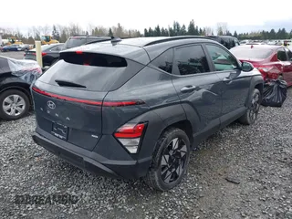 2024 Hyundai Kona SEL with VIN KM8HBCAB4RU047208, listed as a IAAI auction lot 41916881 with 32,672 mi miles. Bid and sale history available at carsss.com. Image 4.