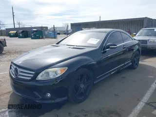2008 Mercedes-Benz CL V8 with VIN WDDEJ71X38A014817, listed as a IAAI auction lot 41637116 with 150,424 mi miles. Bid and sale history available at carsss.com. Image 2.