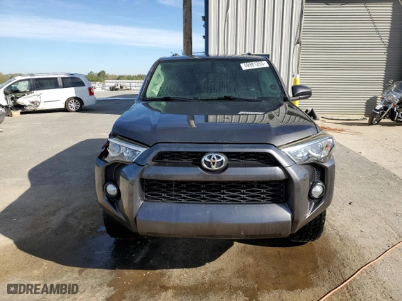 2014 Toyota 4Runner SR5 with VIN JTEZU5JR6E5069965, listed as a Copart auction lot 49981255 with 147,141 mi miles and Salvage Title. Bid and sale history available at carsss.com. Image 5.
