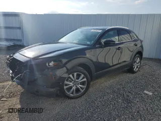 2023 Mazda CX-30 S Premium with VIN 3MVDMBDM8PM527420, listed as a Copart auction lot 44121945 with 29,659 mi miles and Salvage Title. Bid and sale history available at DreamBid. Image 1.