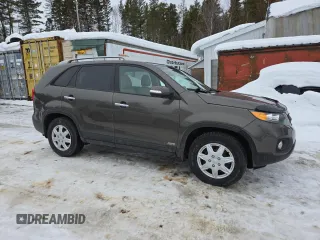 2012 Kia Sorento EX with VIN 5XYKUDA27CG277358, listed as a Copart auction lot 47256495 with 88,334 mi miles and Salvage title. Bid and sale history available at DreamBid. Image 4.